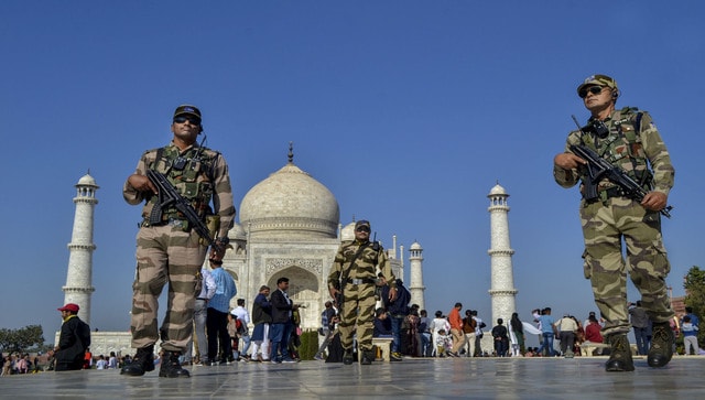 cisf at taj mahal