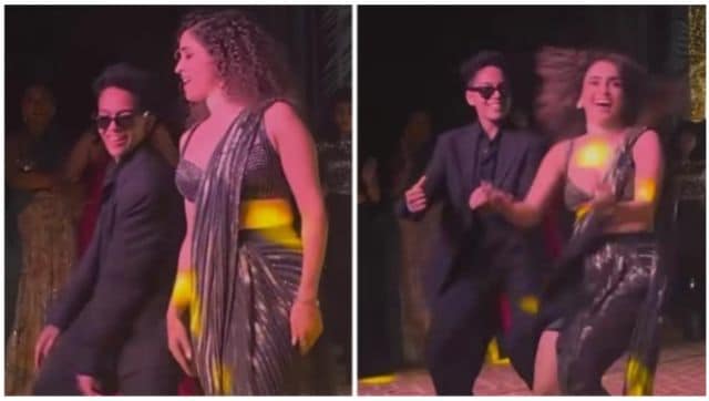 ‘Jawan’ actress Sanya Malhotra dances on Shah Rukh Khan’s ‘Chennai Express’ song at sister’s wedding function