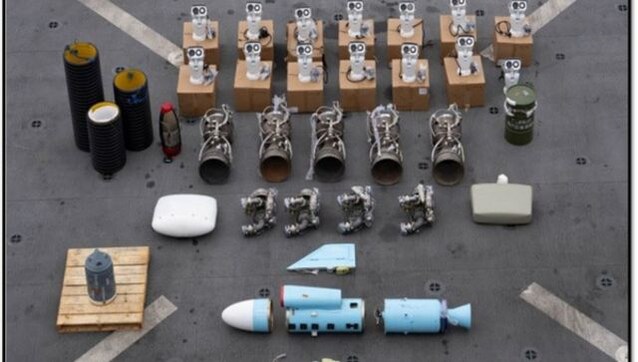 US Navy seizes illicit shipment of Iranian-made weapons en route to Houthis