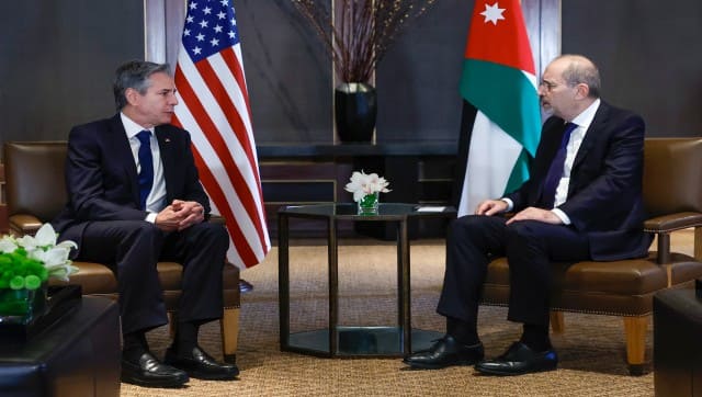 Blinken meets Jordan's king and foreign minister on Mideast push to ...