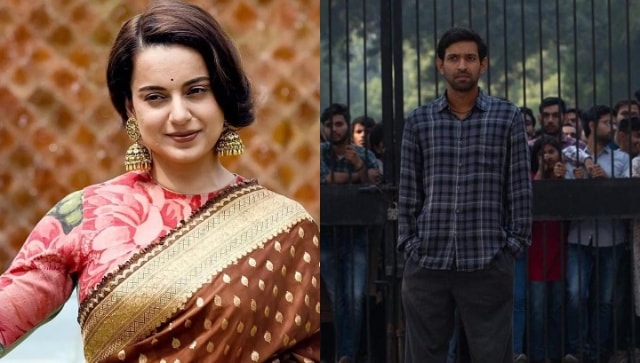 After Calling Him 'cockroach', Kangana Ranaut Hails Vikrant Massey For ...