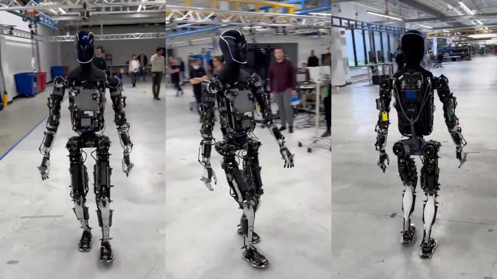 تماشا کنید: ایلان ماسک ویدئویی از راه رفتن شگفت‌انگیز ربات انسان‌نما Optimus تسلا را به اشتراک می‌گذارد.