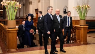 Denmark's newly crowned king addresses parliament