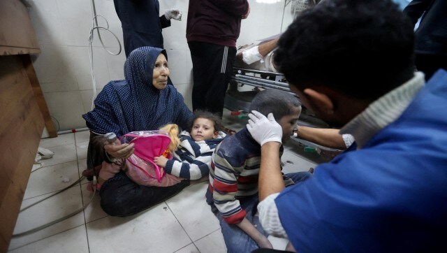 Israeli forces storm the main hospital in southern Gaza, saying hostages were likely held there