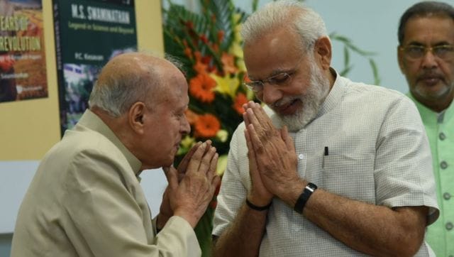 MS Swaminathan To Be Conferred Bharat Ratna, Announces PM Modi - Punjab ...