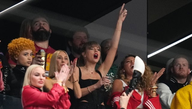 (PICTURES): Taylor Swift Cheers On Travis Kelce As Chiefs Score 49 In ...