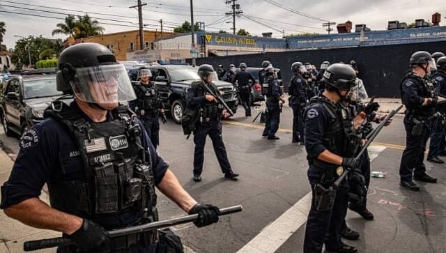 Video showing police punching Black man goes viral; two North Carolina cops placed on leave