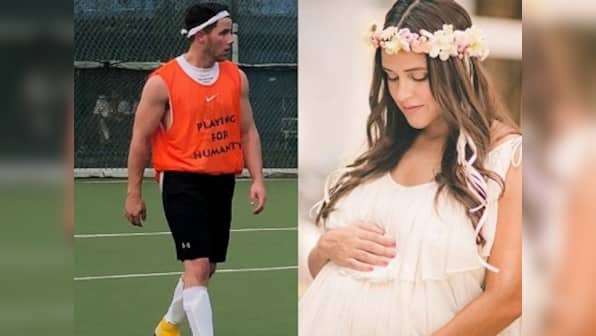 Nick Jonas plays football with MS Dhoni, Aditya Roy Kapur; Neha Dhupia's baby shower: Social Media Stalkers' Guide