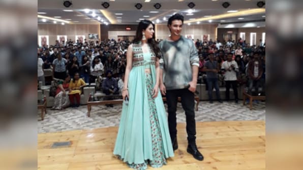 LoveYatri: Aayush Sharma, Warina Hussain visit Ahmedabad, Chandigarh, to promote upcoming Salman Khan production