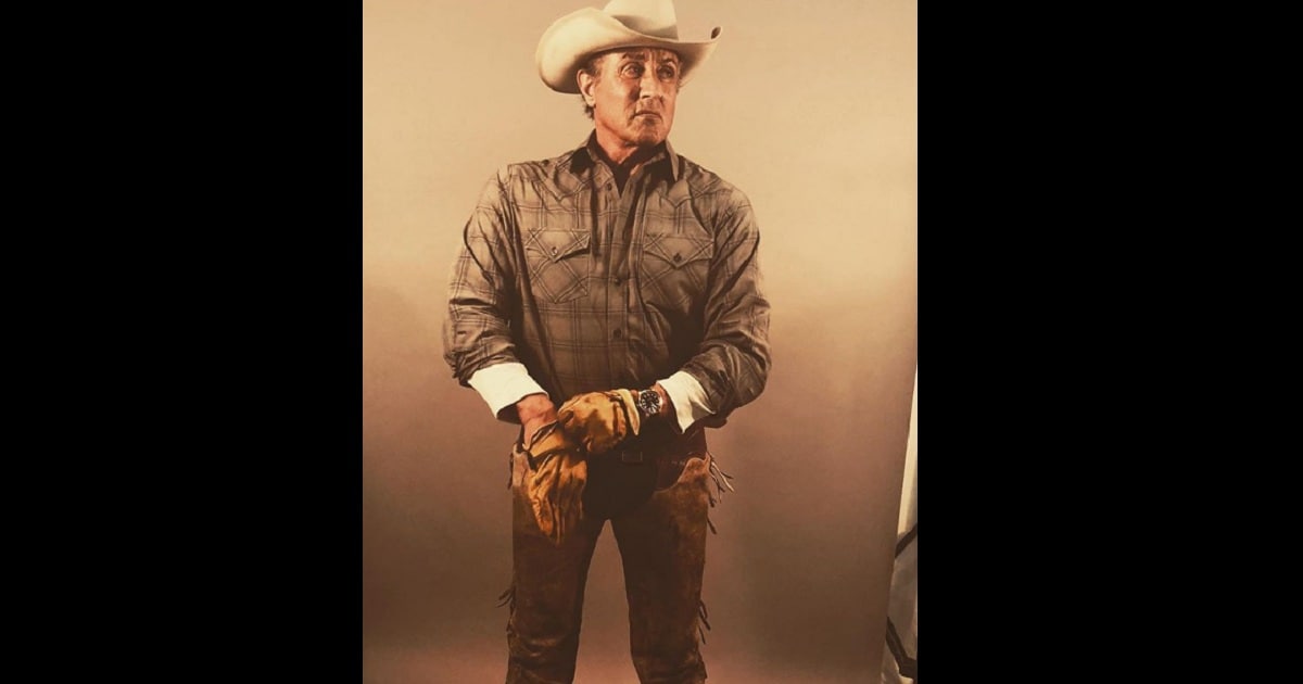 Rambo 5: Sylvester Stallone adopts a cowboy aesthetic in first look of ...