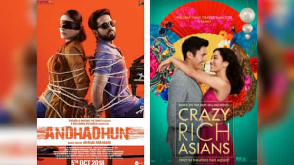 AndhaDhun, LoveYatri, Venom, Crazy Rich Asians, NOTA, 96, Lupt: Know Your Releases
