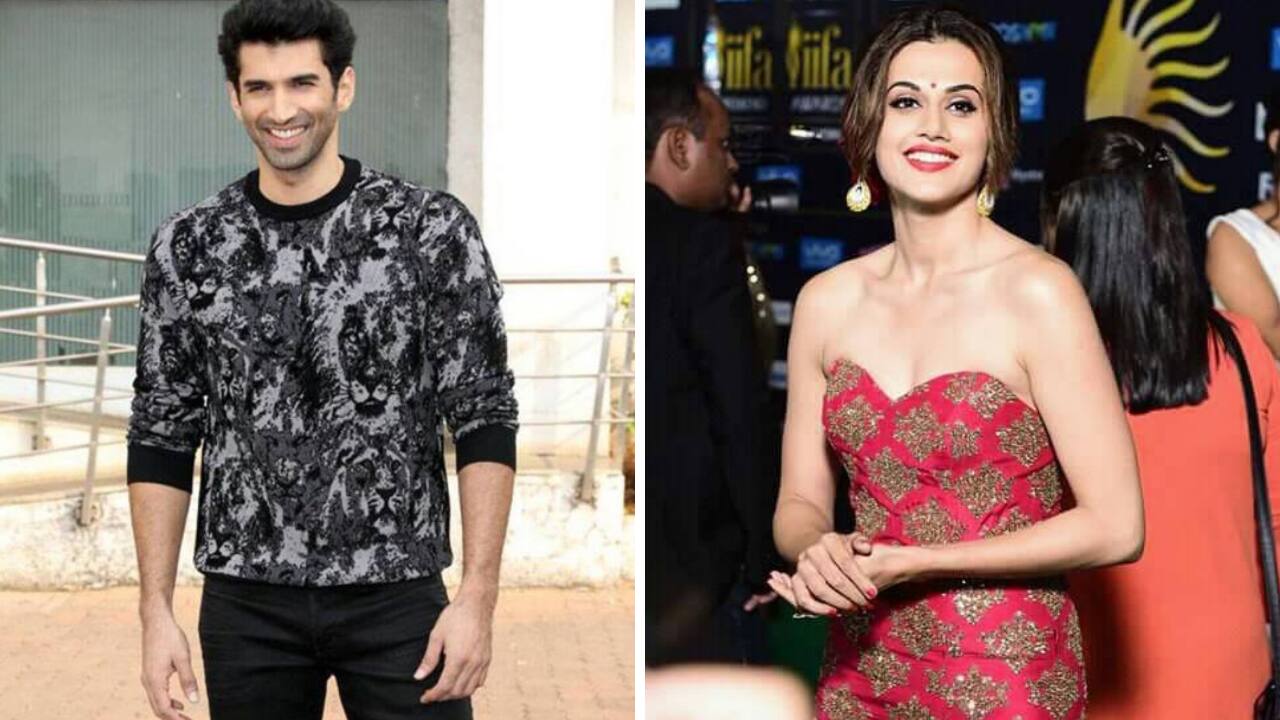 Aditya Roy Kapur (left), Taapsee Pannu. Facebook/@adityaroykapur, taapseeofficial