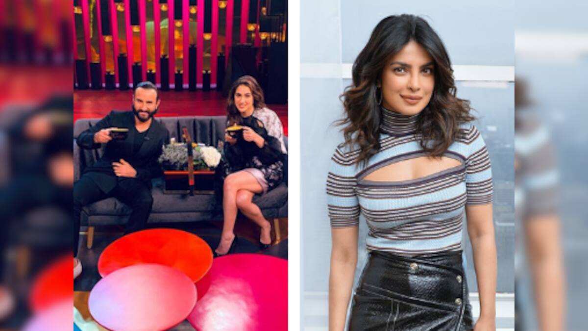 Saif, Sara Ali Khan on Koffee With Karan; Priyanka Chopra becomes tech  investor: Social Media Stalkers' Guide – Firstpost, image size:1200x675