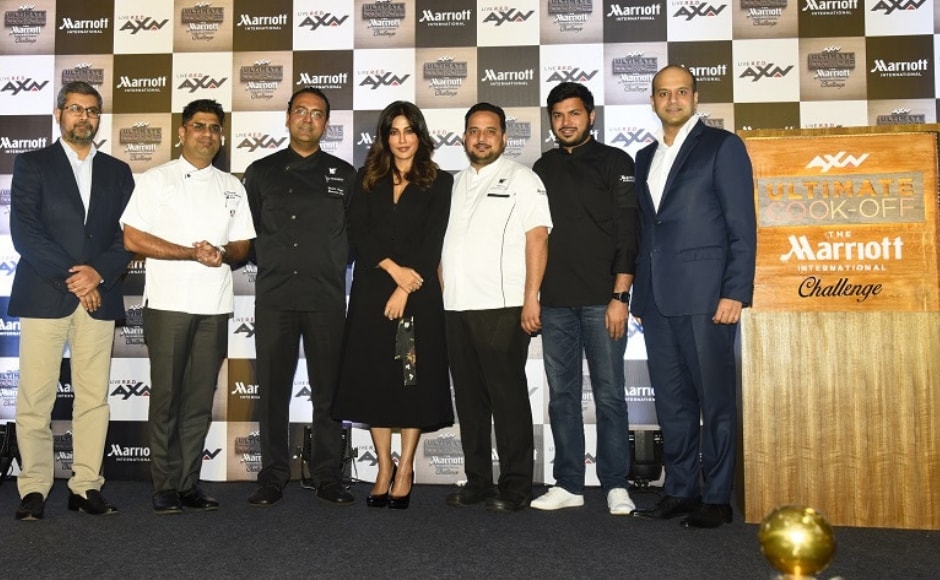 Chitrangda Singh, chef Himanshu Taneja attend the launch of AXN's ...