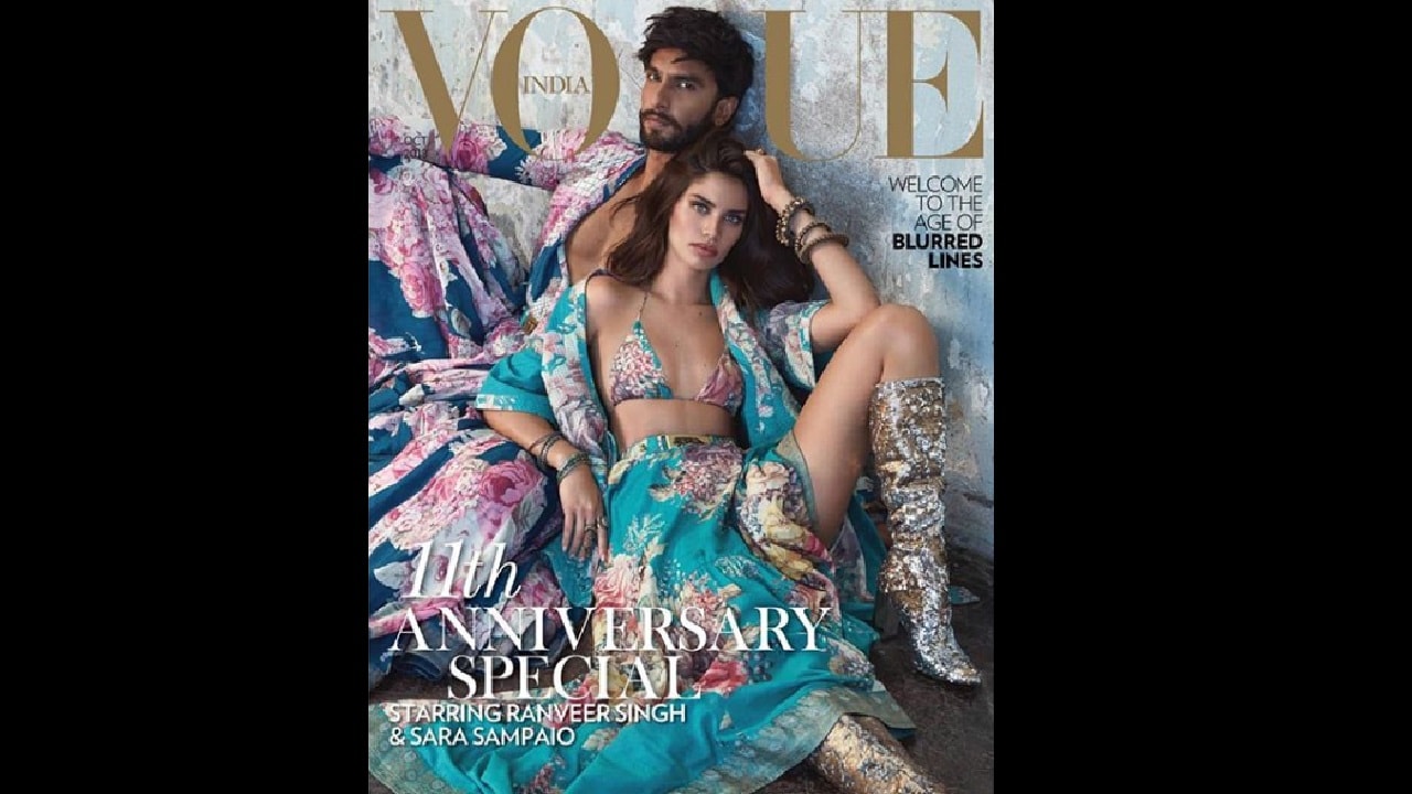 Ranveer Singh's Compelling Photoshoot For Vogue India 