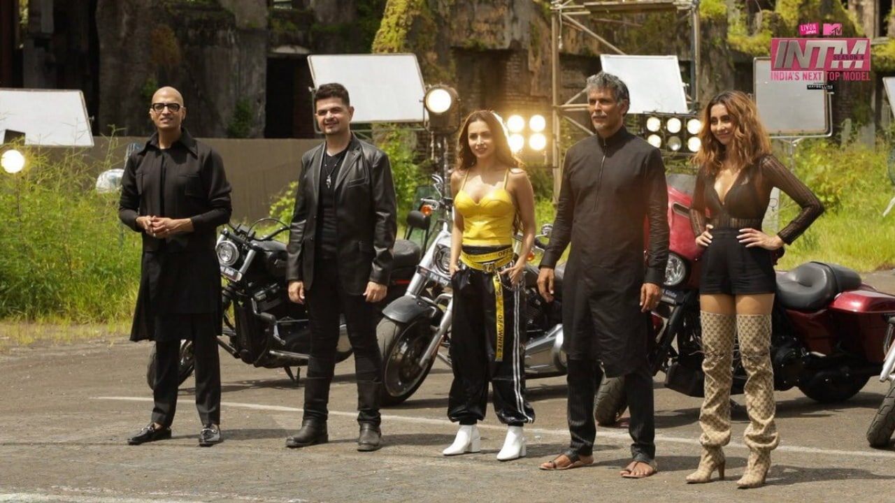 Judges of India’s Next Top Model. Image via Twitter