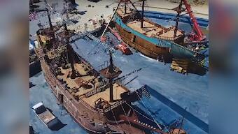 Watch: Thugs of Hindostan behind the scenes video shows the elaborate process behind creating life-size ships