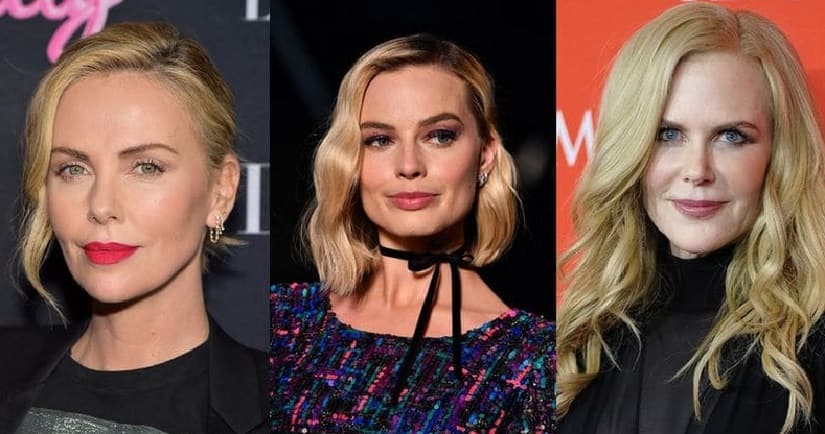 Charlize Theron, Margot Robbie and Nicole Kidman