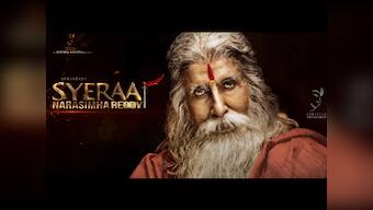 Amitabh Bachchan's look from Chiranjeevi's Sye Raa Narasimha Reddy unveiled on his 76th birthday
