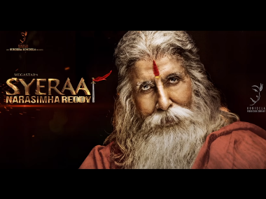 Amitabh Bachchan's look from Chiranjeevi's Sye Raa Narasimha Reddy unveiled on his 76th birthday Amitabh Bachchan's look from Chiranjeevi's Sye Raa Narasimha Reddy unveiled on his 76th birthday
