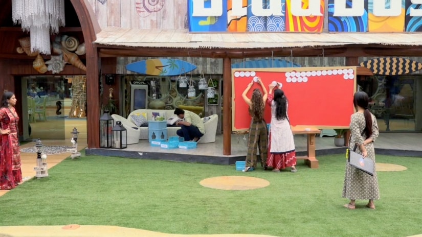Saba and Srishty during captaincy task