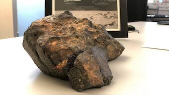 A 12-pound chunk of the moon is on sale in Boston till 18 October