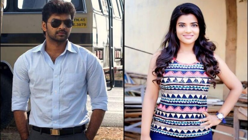 Jai (left) and Aishwarya Rajesh (right). Image from Facebook