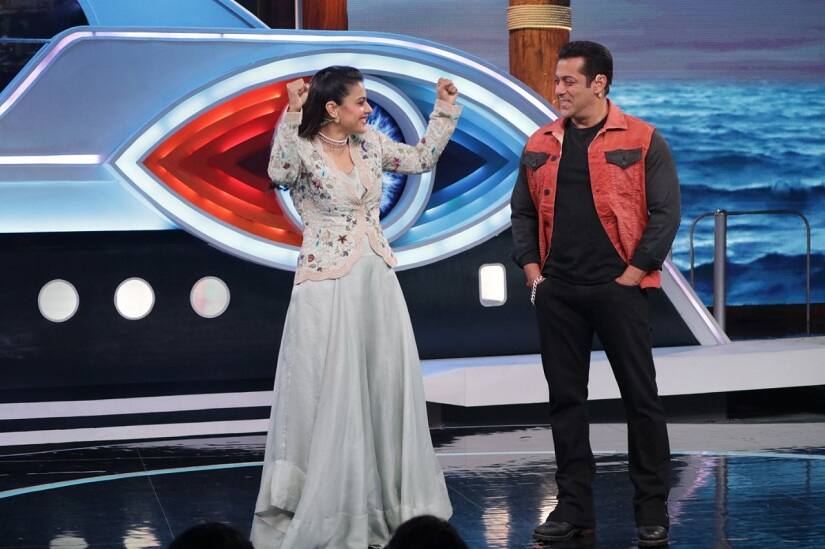 Kajol with Salman Khan