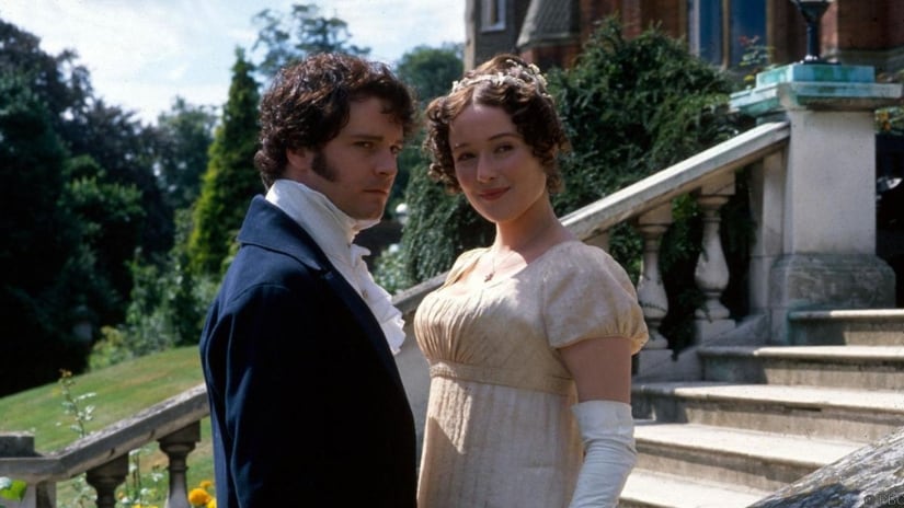 Still from BBC's 1995 mini-series Pride and Prejudice