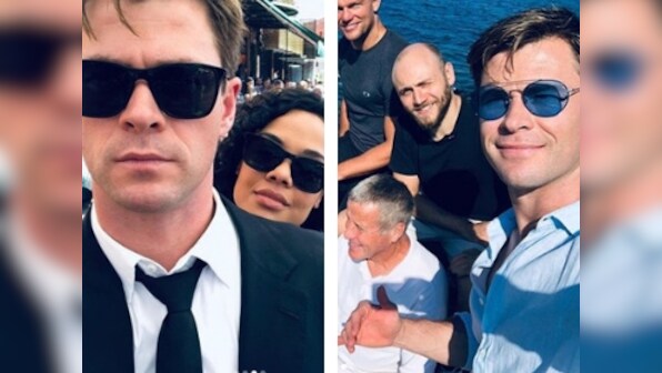 Chris Hemsworth wraps filming of Men in Black spin-off, shares behind-the-scenes photos with co-star Tessa Thompson