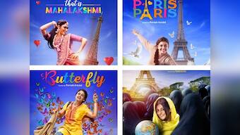 Queen's South remake posters, featuring Tamannaah, Parul Yadav, Kajal Aggarwal, Manjima Mohan, released