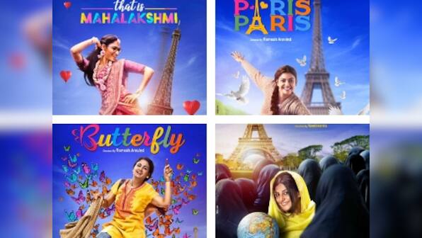 Queen's South remake posters, featuring Tamannaah, Parul Yadav, Kajal Aggarwal, Manjima Mohan, released