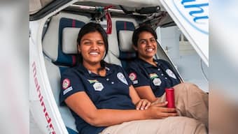 Meet Aarohi Pandit and Keithair Misquitta, the first women in the world to fly a Light Sport Aircraft from India to Greenland
