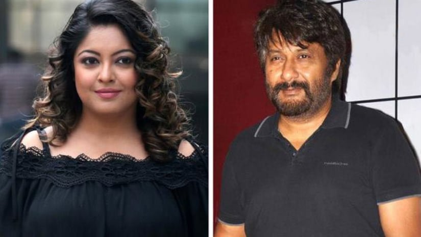 Tanushree Dutta (left) and Vivek Agnihotri. Image from Facebook