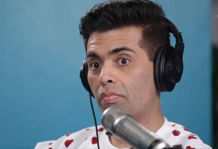 Karan Johar takes questions on Calling Karan. YouTube screengrab