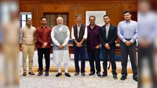 Aamir Khan, Rajkumar Hirani, Siddharth Roy Kapur, Aanand L Rai meet Narendra Modi in New Delhi