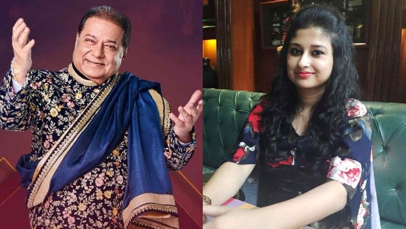Anup Jalota, Saba Khan. Image from Twitter