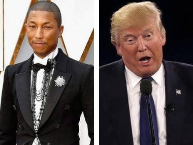 Pharrell Williams sends legal warning to Donald Trump for playing 'Happy' in rally post Pittsburgh shooting