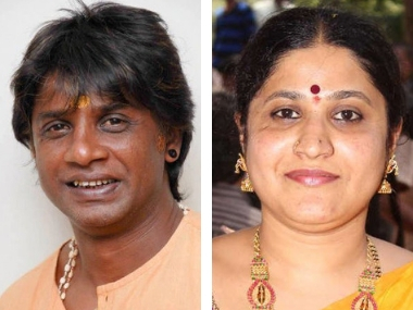 Duniya Vijay's first wife Nagarathna on the run after being booked for assaulting his second wife Duniya Vijay's first wife Nagarathna on the run after being booked for assaulting his second wife