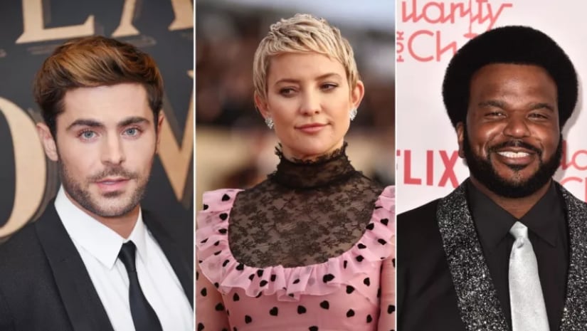 Zac Efron, Kate Hudson and Craig Ferguson may be seen in upcoming Blood Moon. Image from Facebook