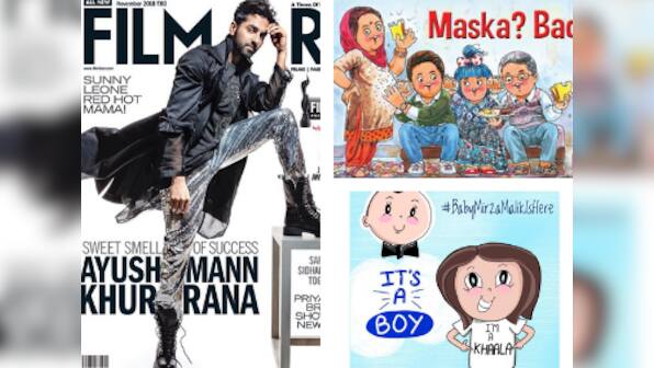 Ayushmann Khurrana on Filmfare cover; Badhaai Ho's success celebrated in Amul ad; Social Media Stalkers' Guide