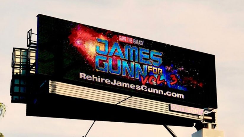 Digital billboard a few miles away from Disneyland at Anaheim. Image from Facebook
