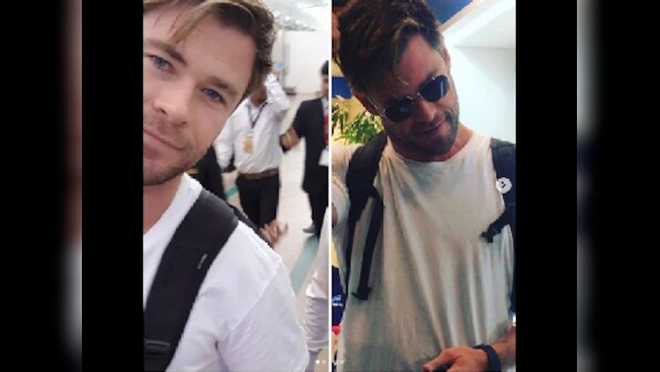 Chris Hemsworth arrives in Ahmedabad to shoot for Netflix drama Dhaka, also starring Manoj Bajpayee