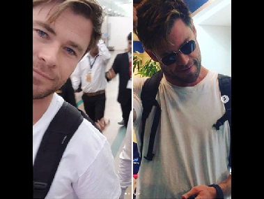 Chris Hemsworth arrives in Ahmedabad to shoot for Netflix drama Dhaka, also starring Manoj Bajpayee Chris Hemsworth arrives in Ahmedabad to shoot for Netflix drama Dhaka, also starring Manoj Bajpayee