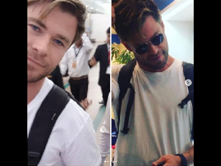 Chris Hemsworth arrives in Ahmedabad to shoot for Netflix drama Dhaka, also starring Manoj Bajpayee