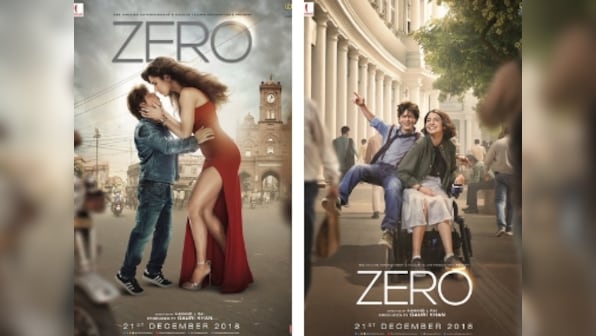 Shah Rukh Khan releases new Zero posters featuring Katrina Kaif, Anushka Sharma on eve of trailer launch