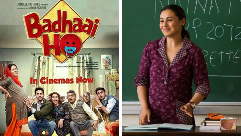 Badhaai Ho inches closer to Rs 100 cr mark in Indian box office Hichki earns Rs 136.32 cr in China Entertainment News Firstpost
