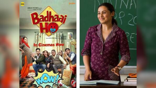 Badhaai Ho inches closer to Rs 100 cr mark in Indian box office; Hichki earns Rs 136.32 cr in China