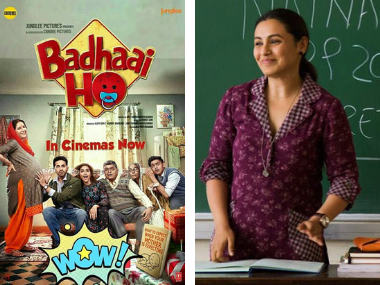 Badhaai Ho inches closer to Rs 100 cr mark in Indian box office; Hichki earns Rs 136.32 cr in China Badhaai Ho inches closer to Rs 100 cr mark in Indian box office; Hichki earns Rs 136.32 cr in China