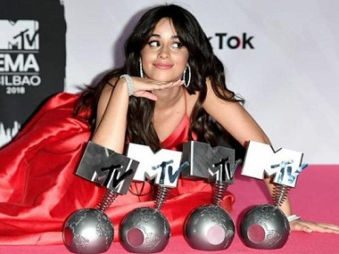 Camila Cabello sweeps MTV EMAs; Janet Jackson honoured with lifetime achievement award Camila Cabello sweeps MTV EMAs; Janet Jackson honoured with lifetime achievement award